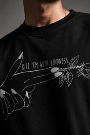 Kindness Unisex Terry Oversized Tee