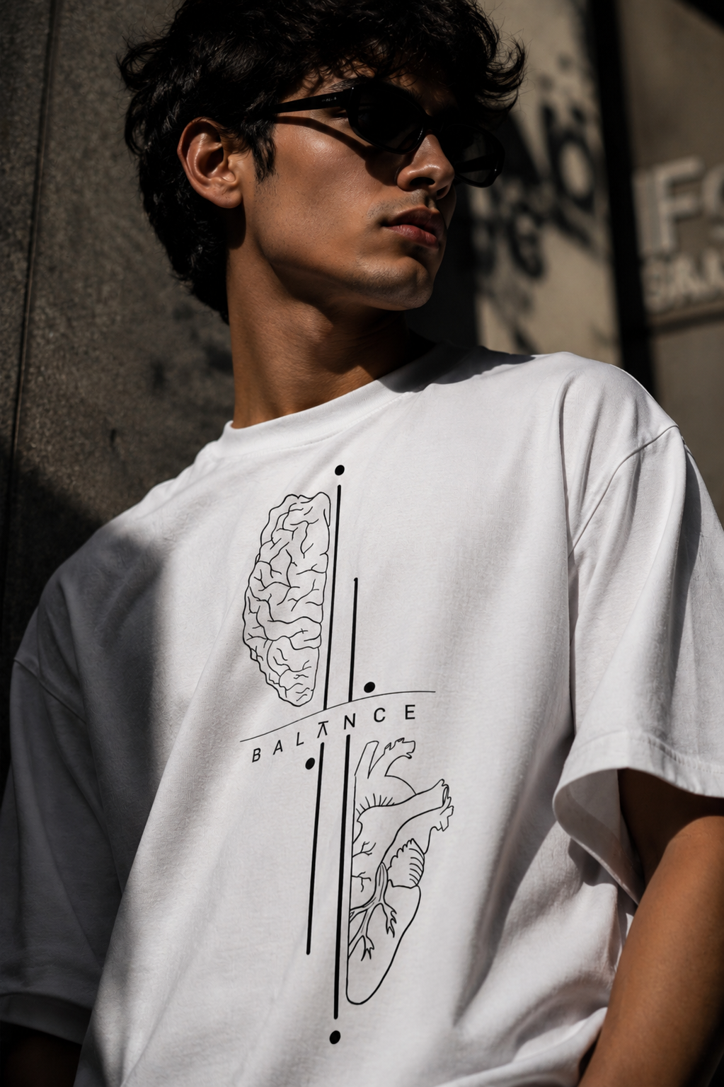Balance Unisex Terry Oversized Tee