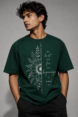 New beginnings Unisex Terry Oversized Tee