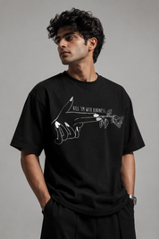 Kindness Unisex Terry Oversized Tee