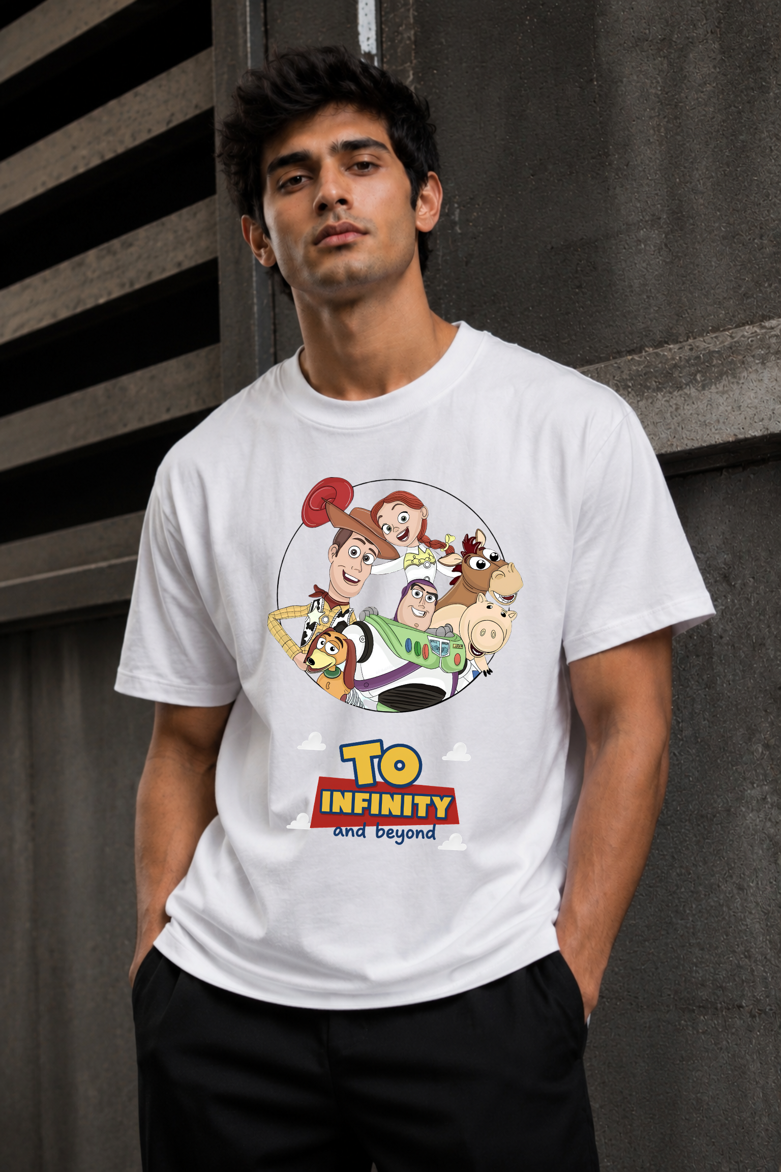 Toy Story Unisex Terry Oversized Tee