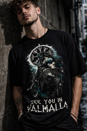Valhalla Unisex Terry Oversized Tee