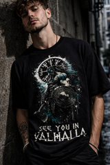 Valhalla Unisex Terry Oversized Tee