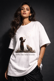 Like Fireflies Unisex Terry Oversized Tee