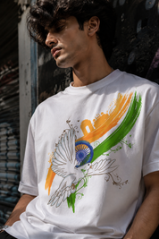India Unisex Terry Oversized Tee