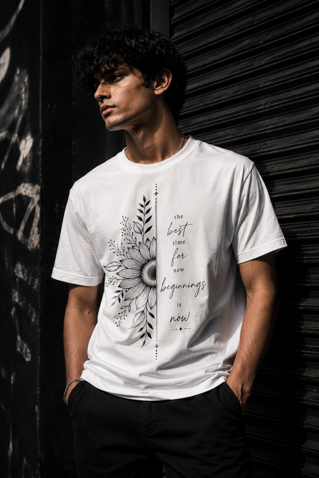 New beginnings Unisex Stretch T-shirt