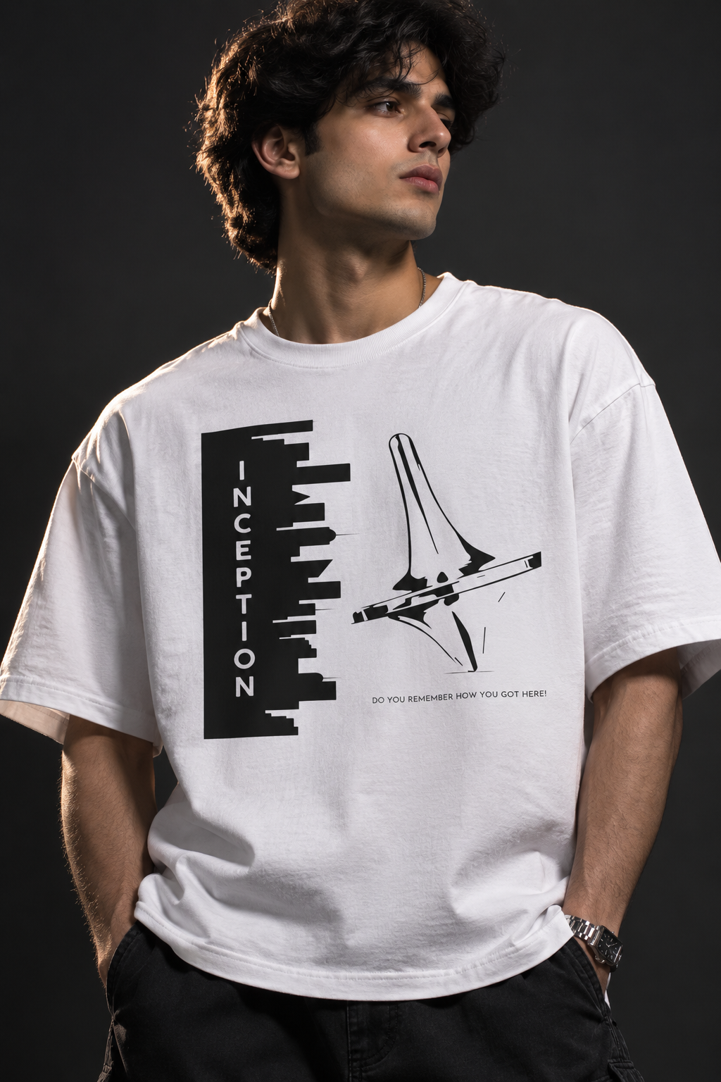 Inception Unisex Terry Oversized Tee