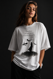Mother of dragons Unisex Terry Oversized Tee