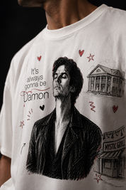 Damon Unisex Terry Oversized Tee