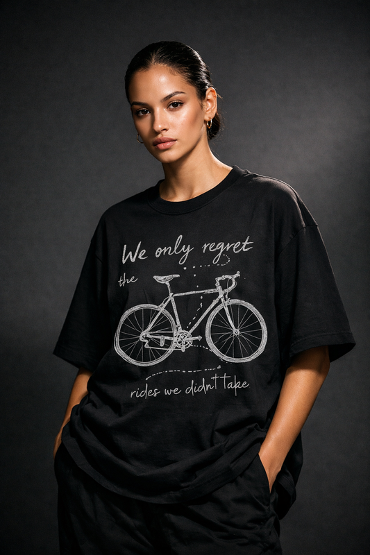 Only regret Unisex Terry Oversized Tshirt