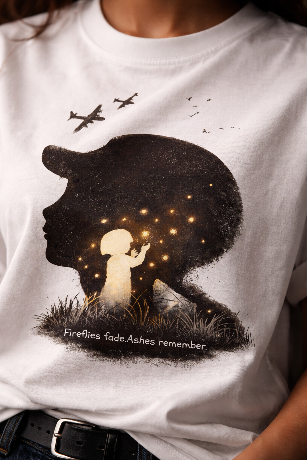 Fireflies Unisex Terry Oversized Tee