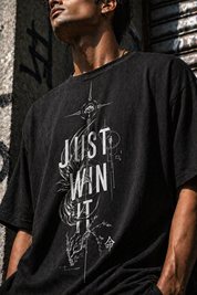 Just win Unisex Terry Oversized Tee