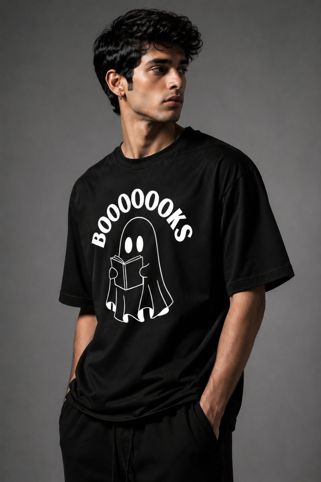 Boooks Unisex Terry Oversized Tee