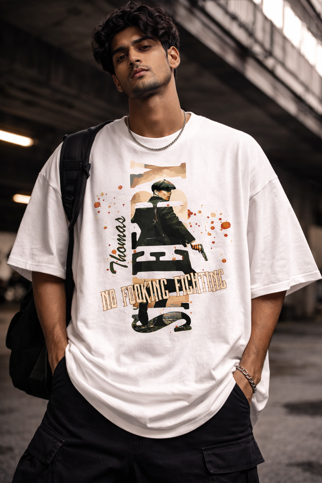 Peaky blinders Unisex Terry Oversized Tee