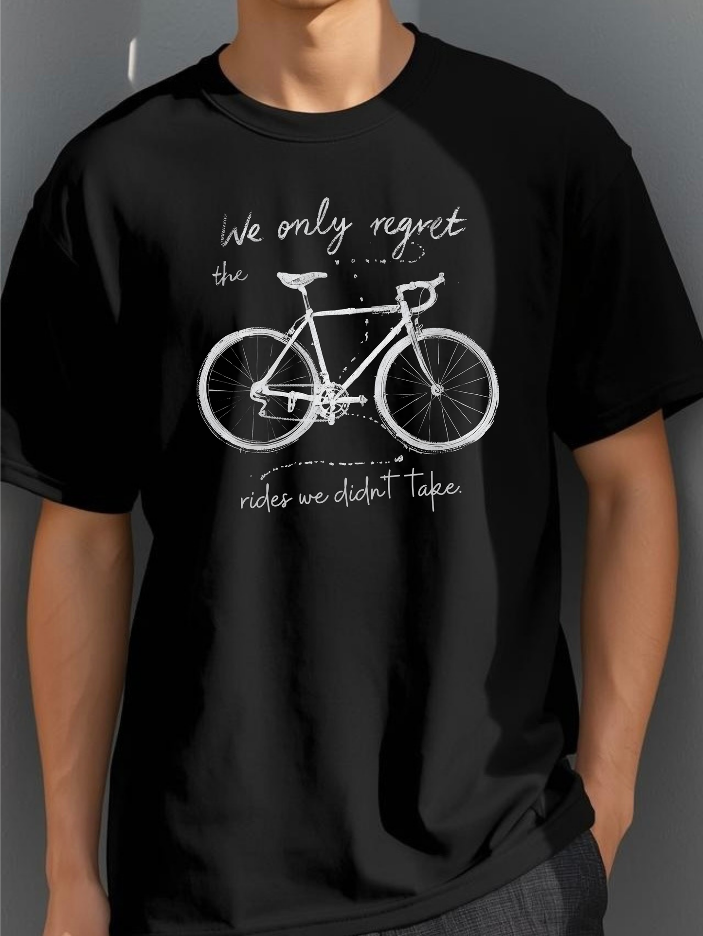 Only regret Unisex black T-Shirt