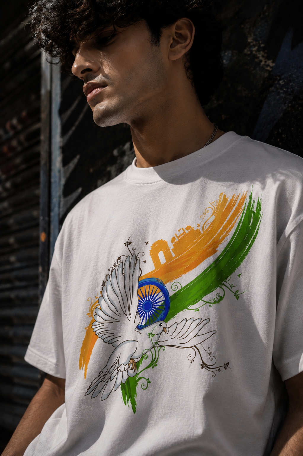 India Unisex Stretch T-shirt