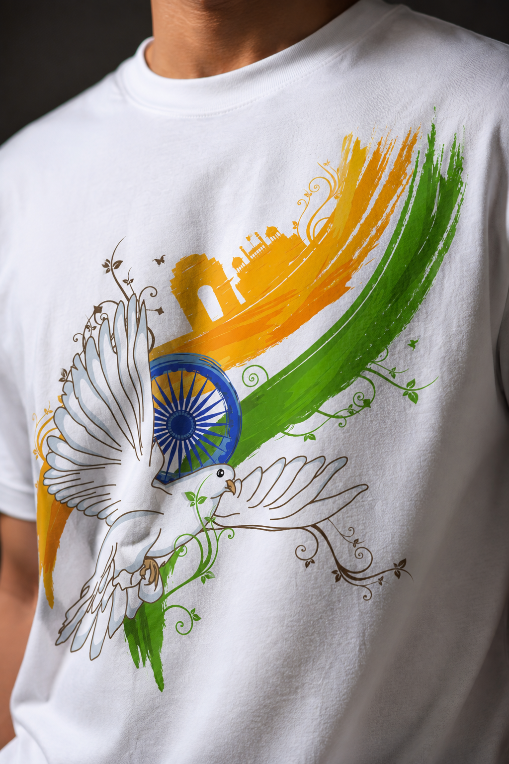 India Unisex Terry Oversized Tee