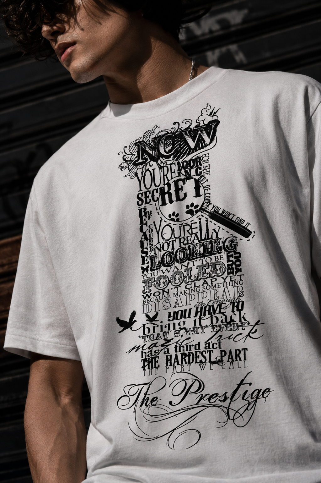 The prestige Unisex Terry Oversized Tee