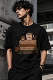 Poetry Unisex Terry Oversized Tee