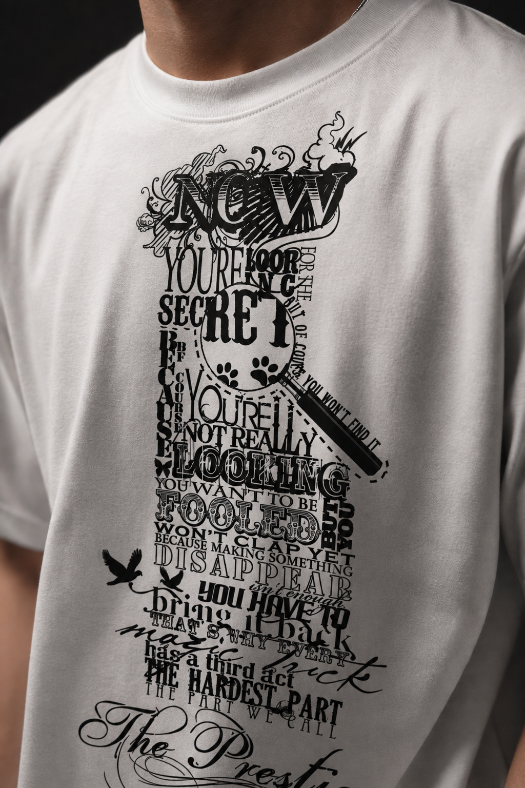 The prestige Unisex Terry Oversized Tee