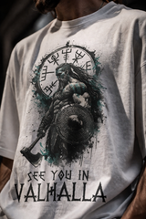 Valhalla Unisex Terry Oversized Tee