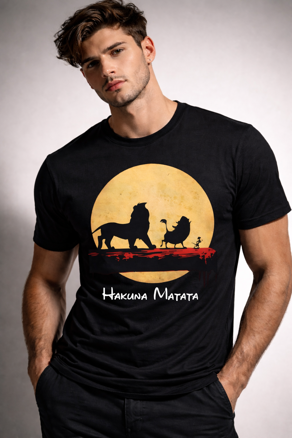 Hakuna matata Unisex Stretch T-shirt