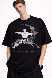 Be water Unisex Terry Oversized Tshirt