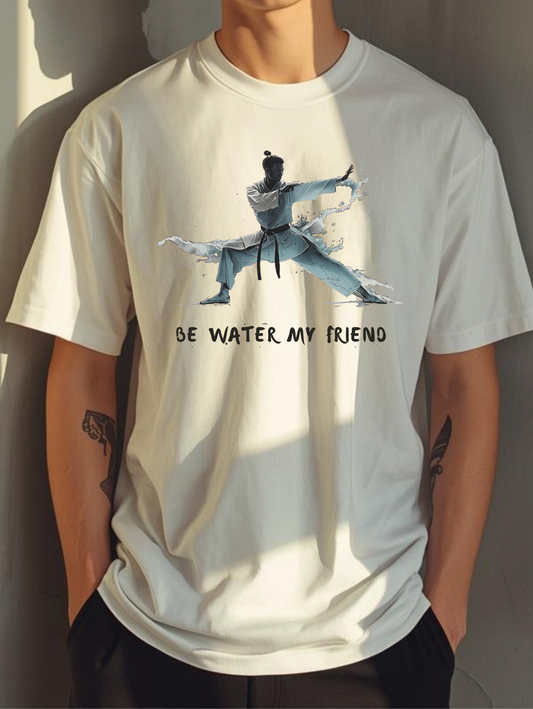 Be water Unisex Terry Oversized Tshirt
