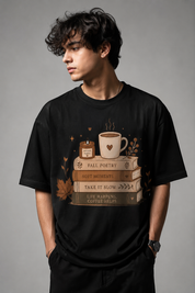 Poetry Unisex Terry Oversized Tee