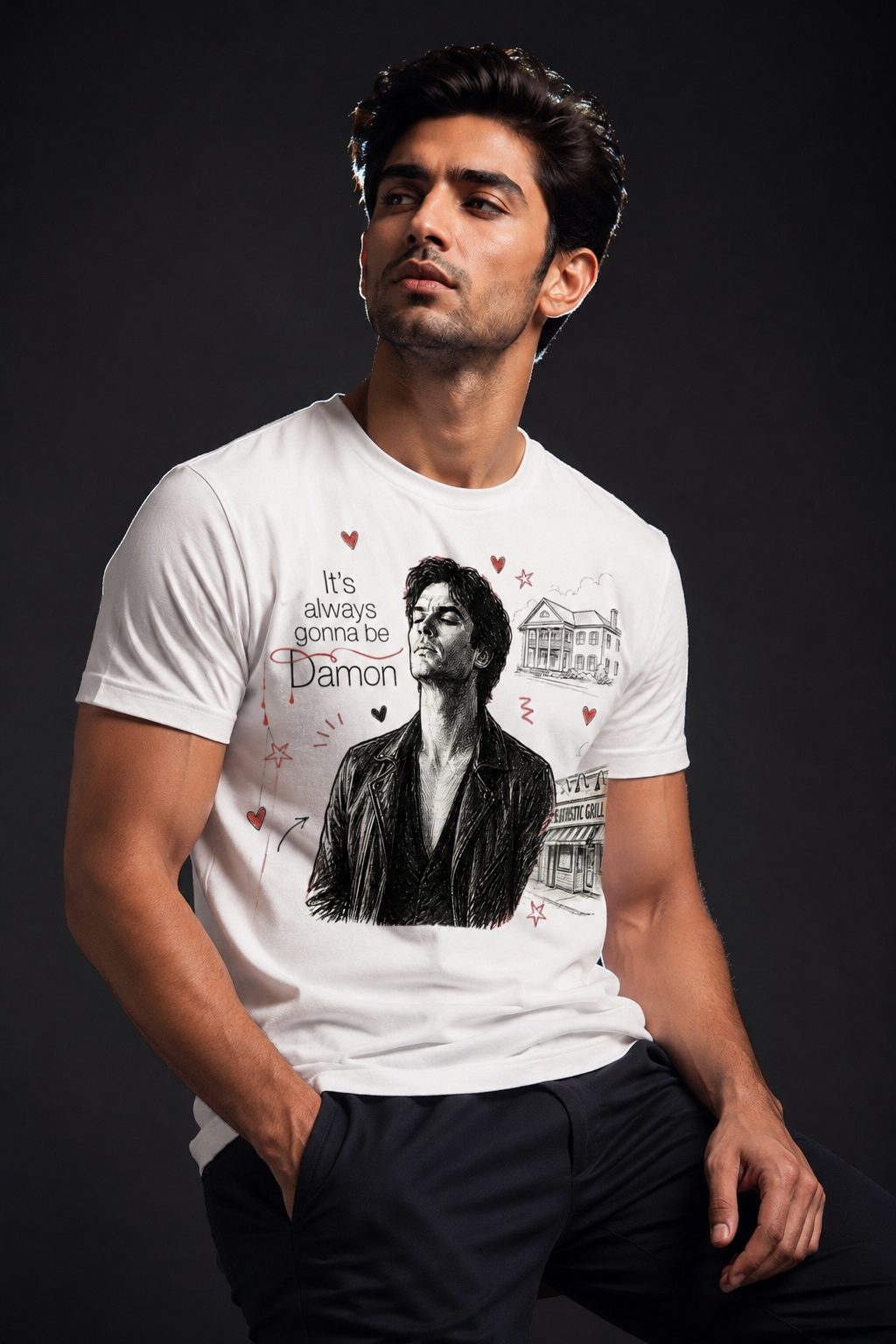 Damon Unisex Stretch T-shirt