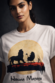 Hakuna matata Unisex Stretch T-shirt