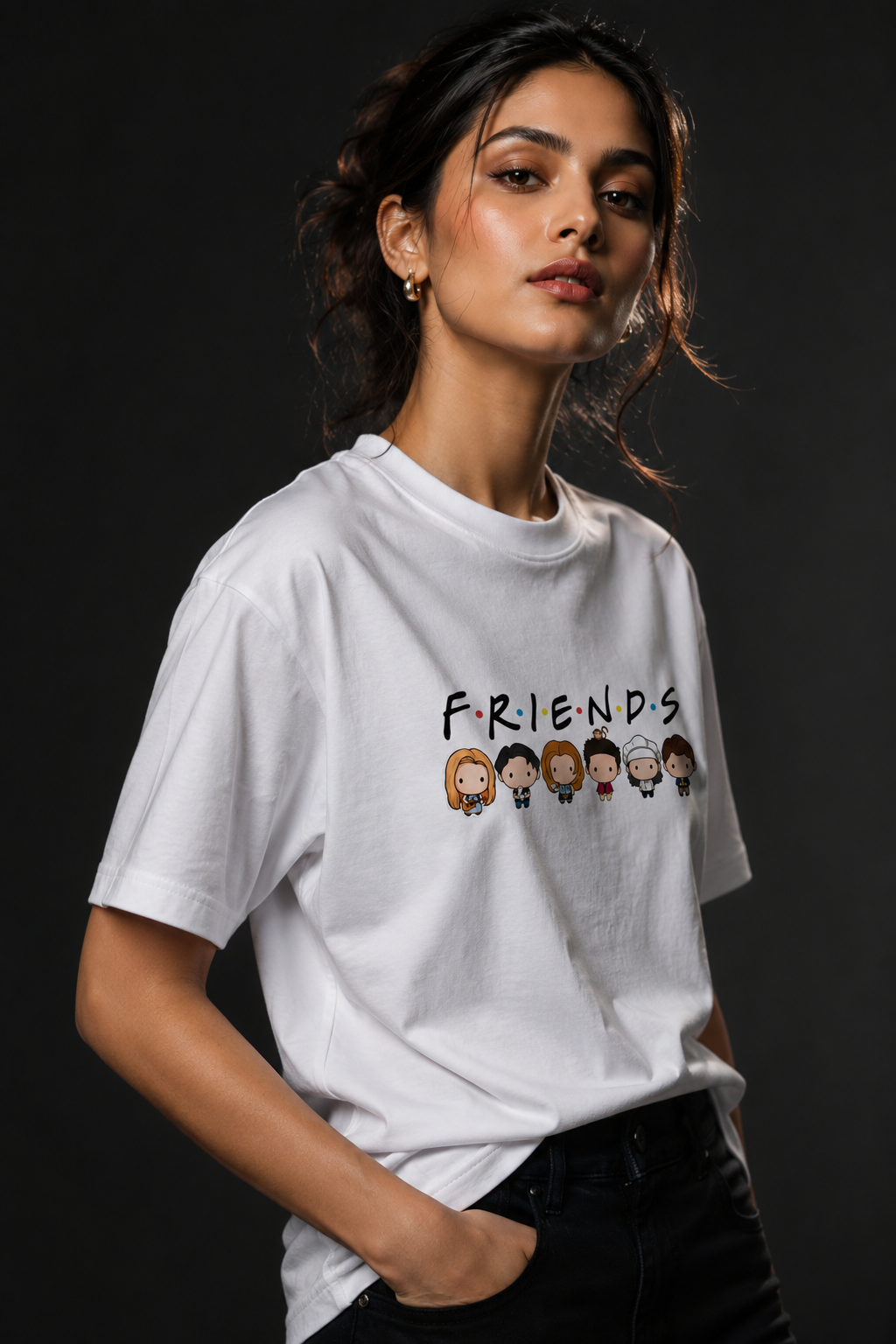 Friends Unisex Terry Oversized Tee