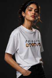 Friends Unisex Terry Oversized Tee
