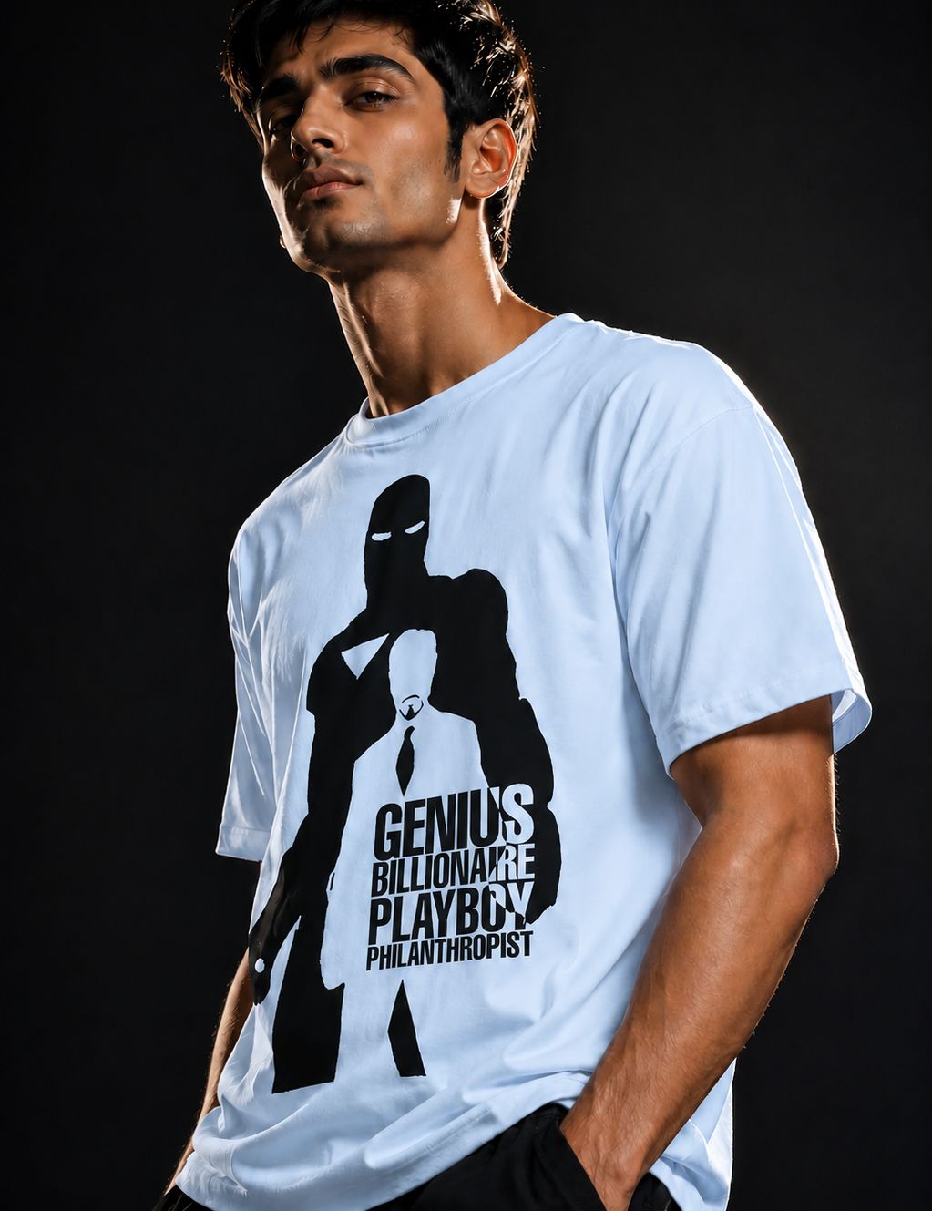 Iron man Unisex Terry Oversized Tee