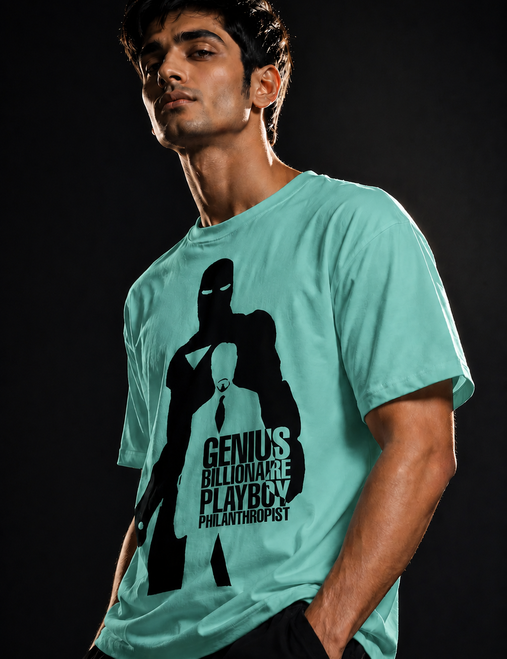 Iron man Unisex Terry Oversized Tee