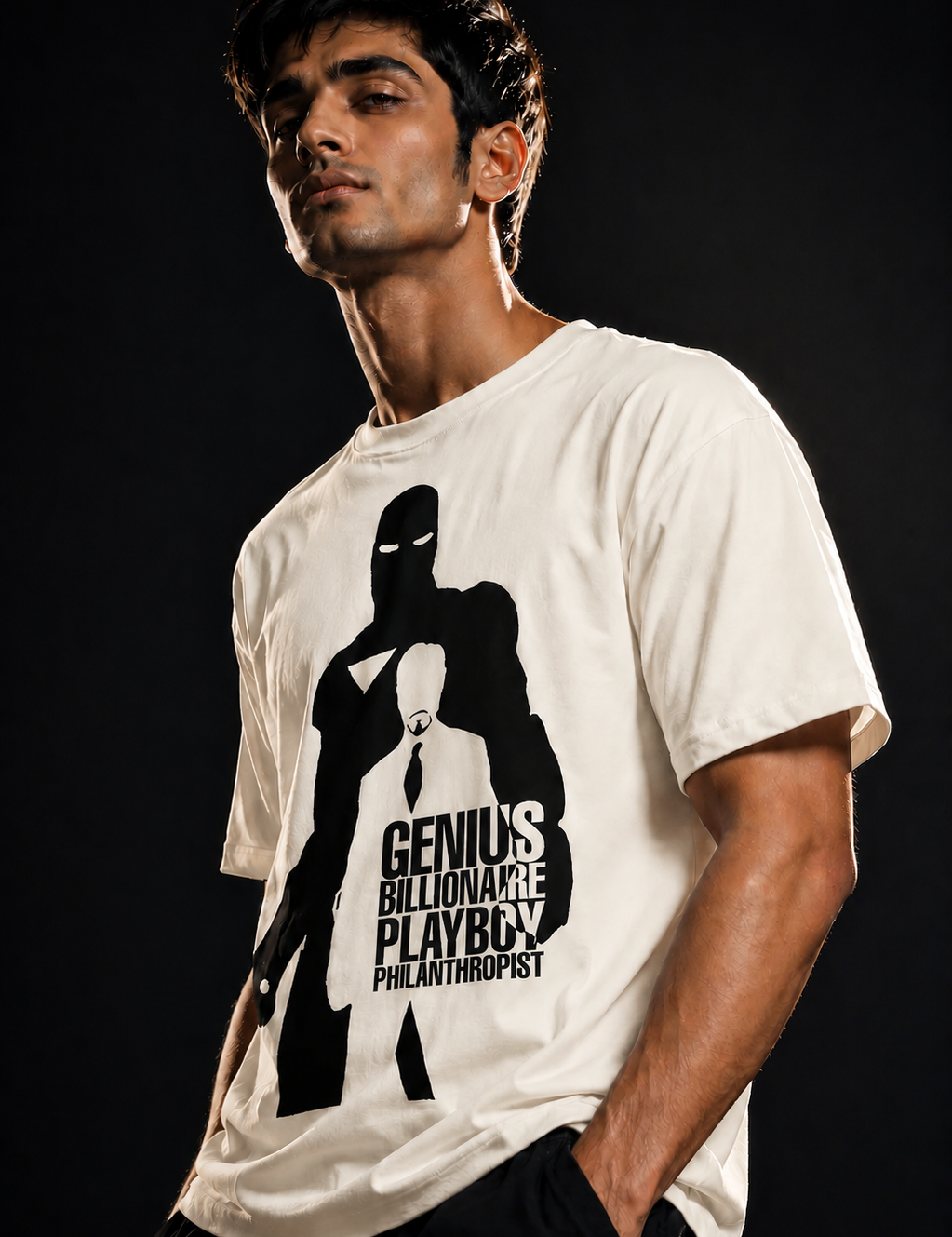 Iron man Unisex Terry Oversized Tee