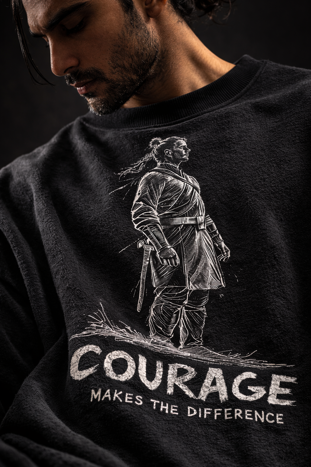 Courage Unisex Terry Oversized Tee