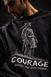 Courage Unisex Terry Oversized Tee