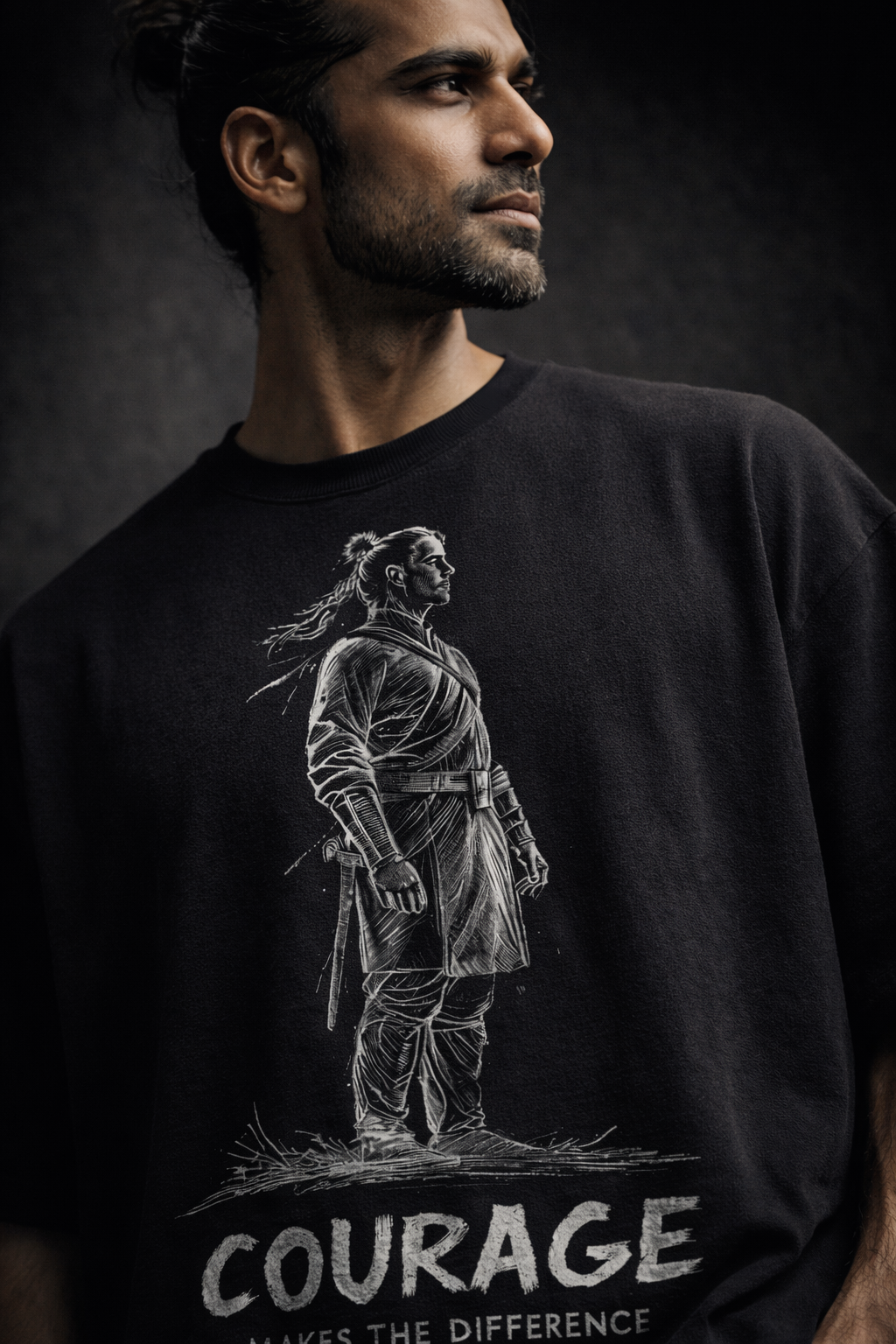 Courage Unisex Terry Oversized Tee