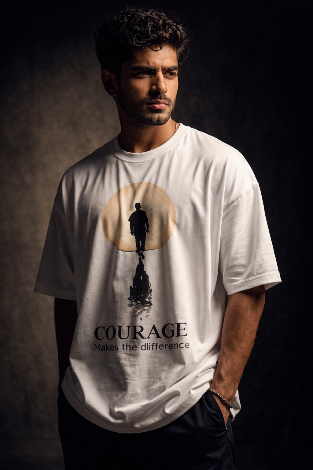 Courage Unisex Terry Oversized Tee