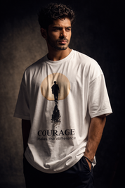 Courage Unisex Terry Oversized Tee