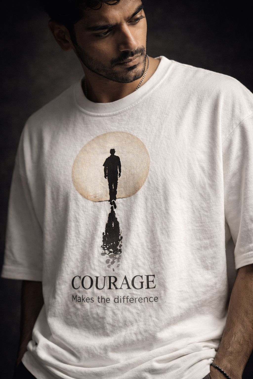 Courage Unisex Terry Oversized Tee