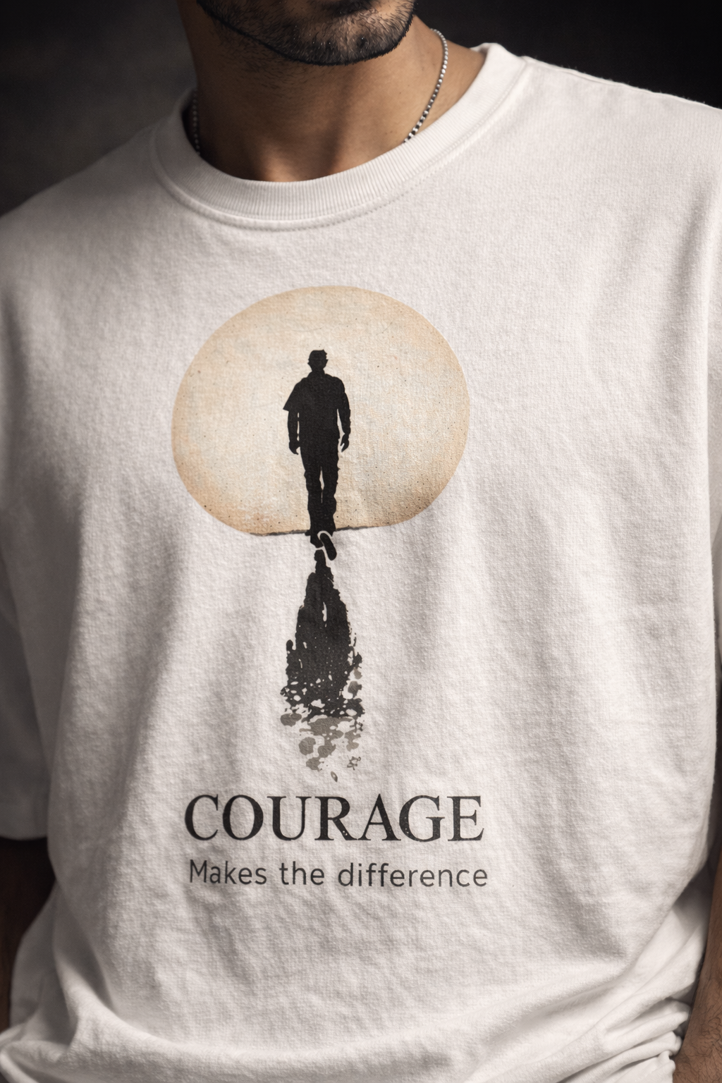 Courage Unisex Terry Oversized Tee
