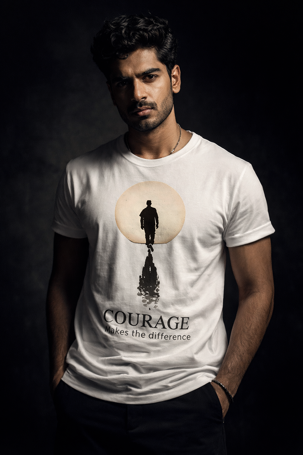 Courage Unisex Stretch T-shirt