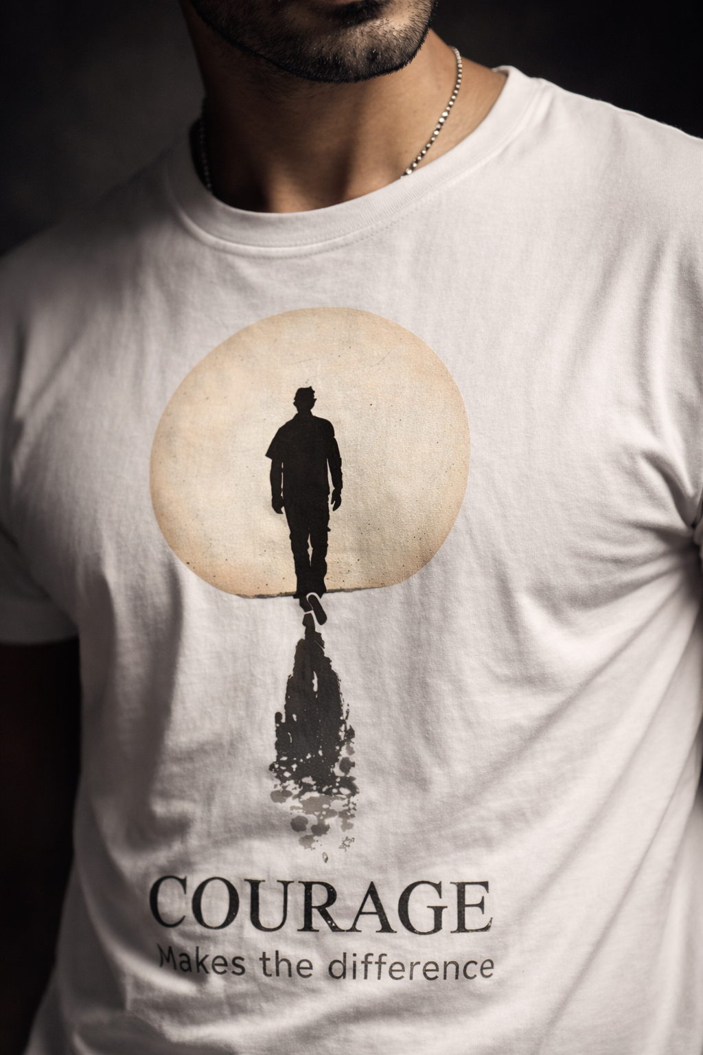 Courage Unisex Stretch T-shirt
