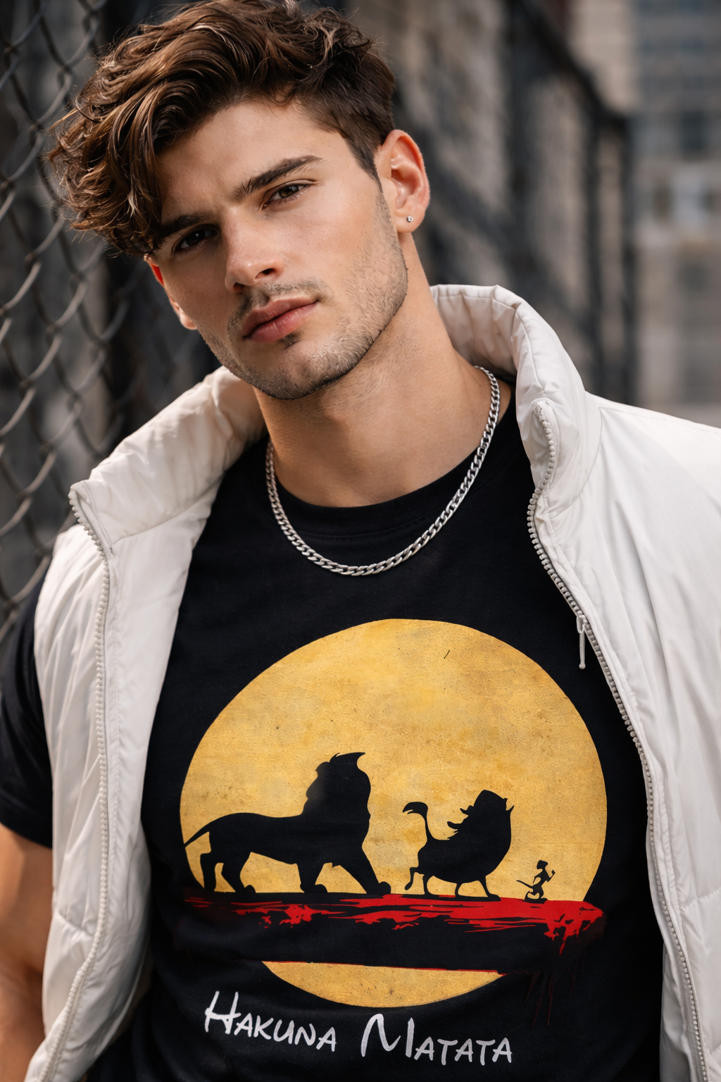 Hakuna matata Unisex Stretch T-shirt