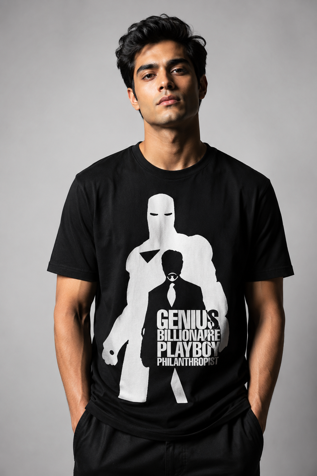 Iron man Unisex Terry Oversized Tee