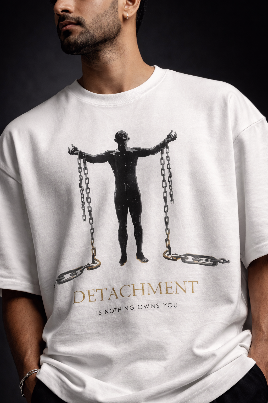 Detachment Unisex Terry Oversized Tee