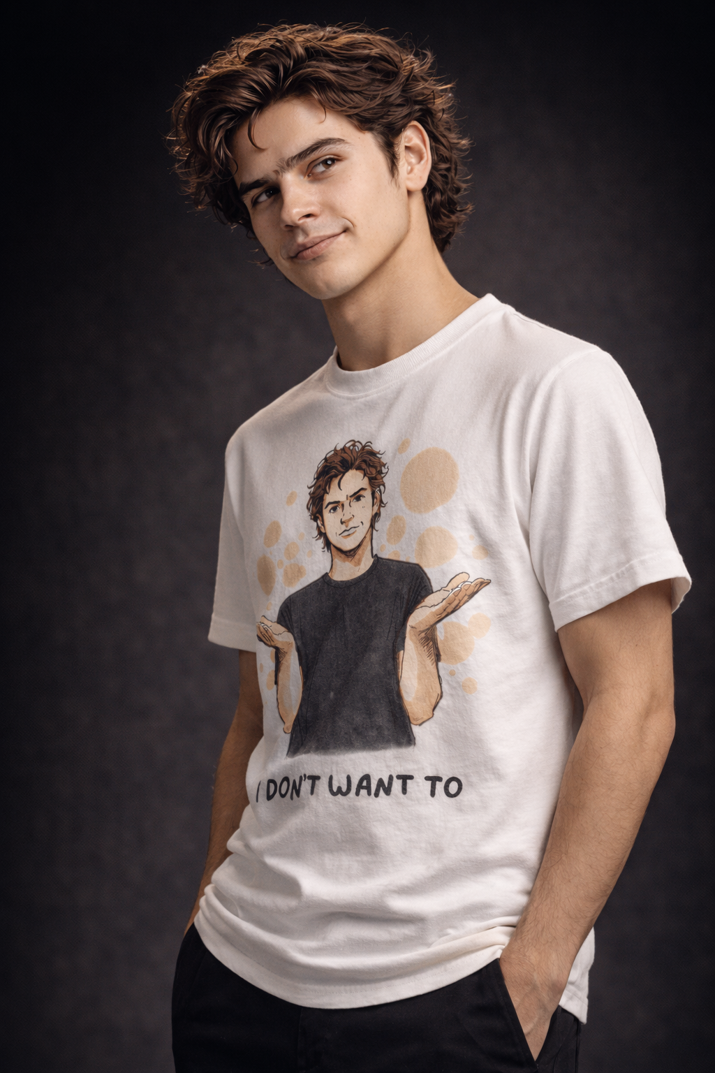 Don’t want to Unisex Stretch T-shirt