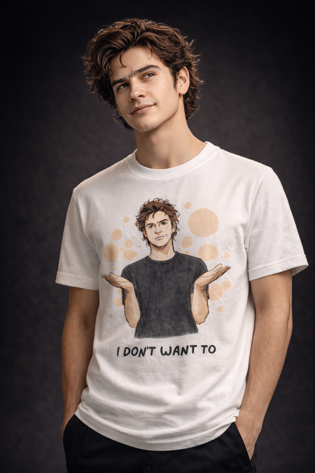 Don’t want to Unisex Stretch T-shirt